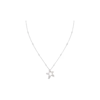 GIORGIO ARMANI 18K White-gold Diamond Firmamento Necklace