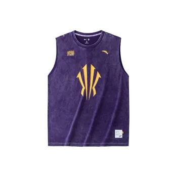 Anta Tank Tops Unisex Dark Purple