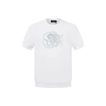 RARE Short Sleeved Knitwear Men's White