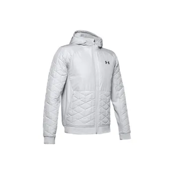 Under Armour Jackets Men White Gray