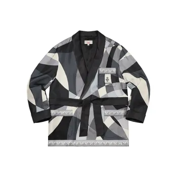 Supreme Emilio Pucci Silk Smoking Jacket