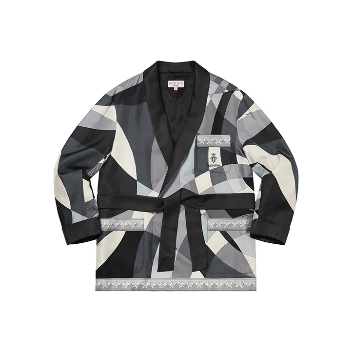 Supreme Emilio Pucci Silk Smoking Jacket-3