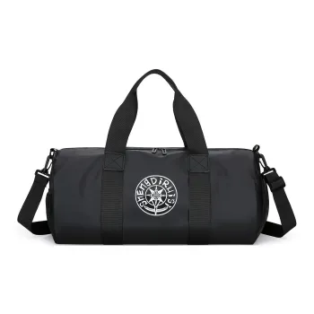 OUZIHUANG Nylon Travel Bag Unisex Black/Blue/Champagne Gold/Maroon