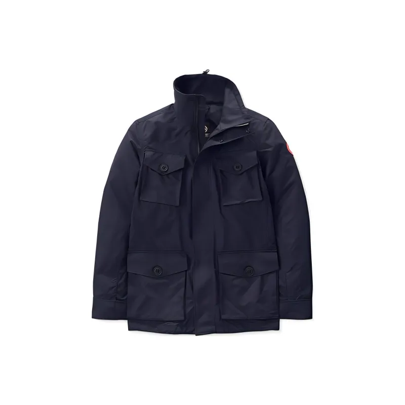 Canada Goose Jacket Men's Navy Blue-0