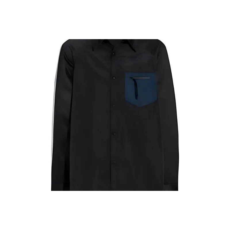 COACH Shirts Men Black-4