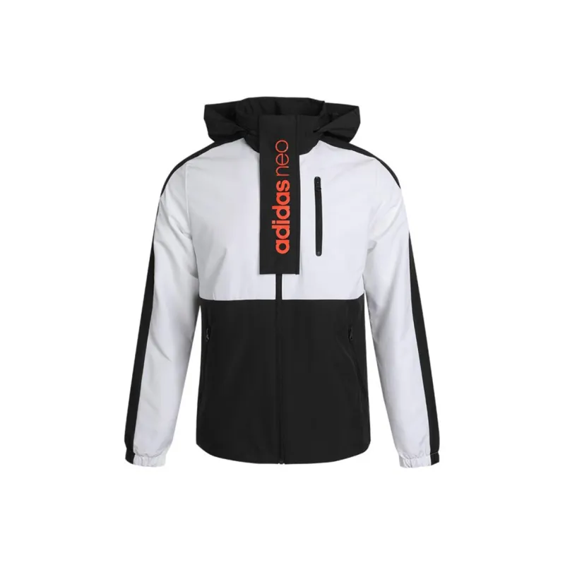 Adidas Neo Jackets Men Black/White-0