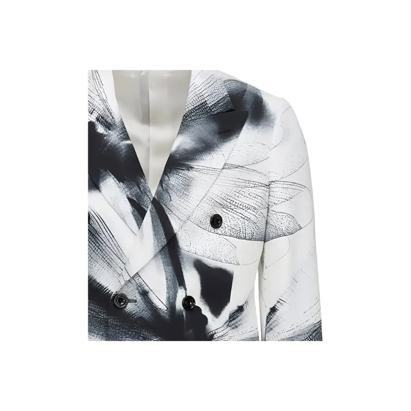 Alexander McQueen Dragonfly Shadow Double breasted Blazer-6