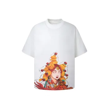 CAI T Shirts Unisex Jade White