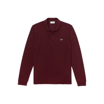 LACOSTE Polo Shirt Men's Burgundy