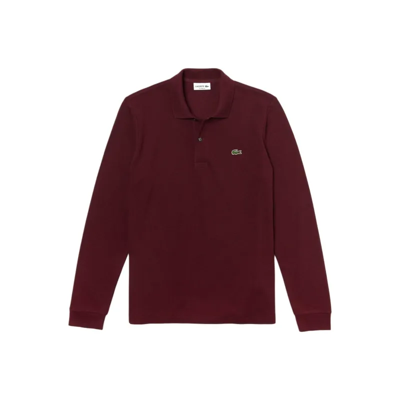 LACOSTE Polo Shirt Men's Burgundy-0