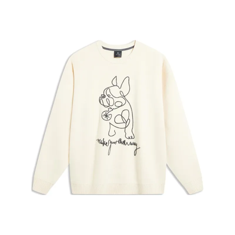 LINING Wade Collection Sweaters Unisex Ecru-0