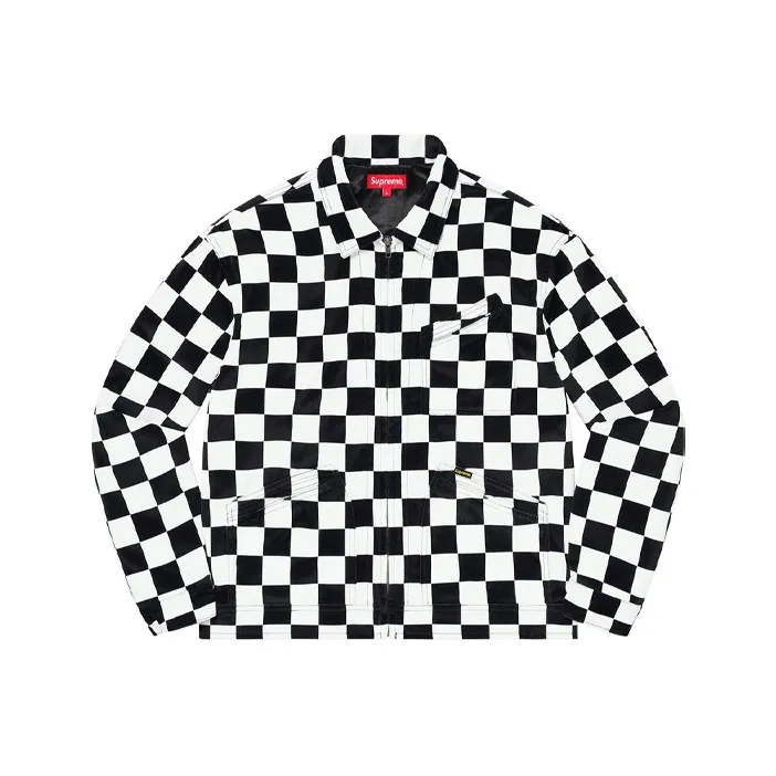 Supreme Velvet Work Jacket-6