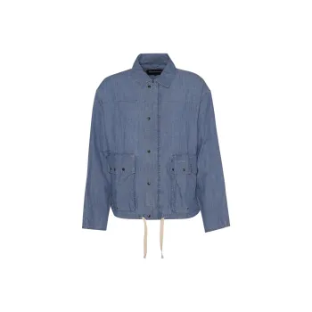 BARBOUR Denim Jacket Men's Blue