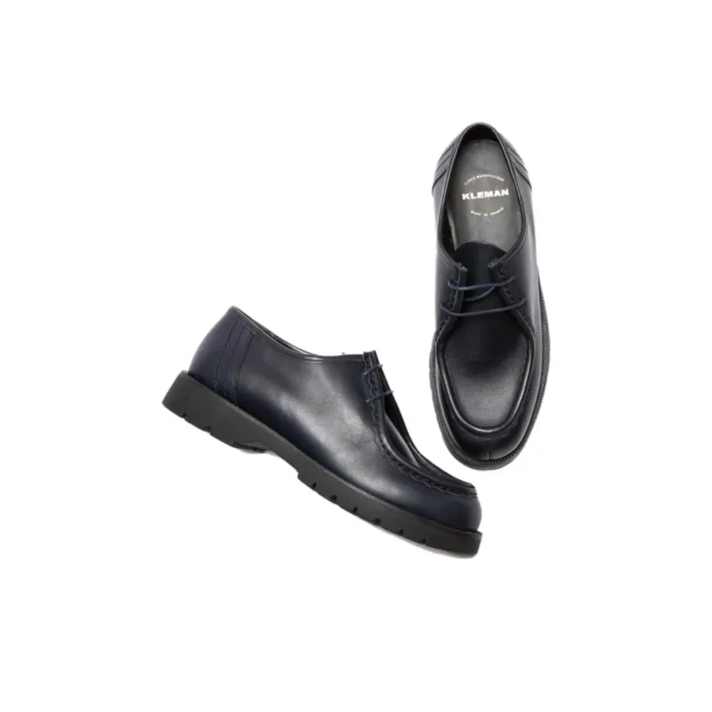 KLEMAN CLEON MANUFACTURE PADROR Low Top Casual Shoes Unisex Dark Blue-3
