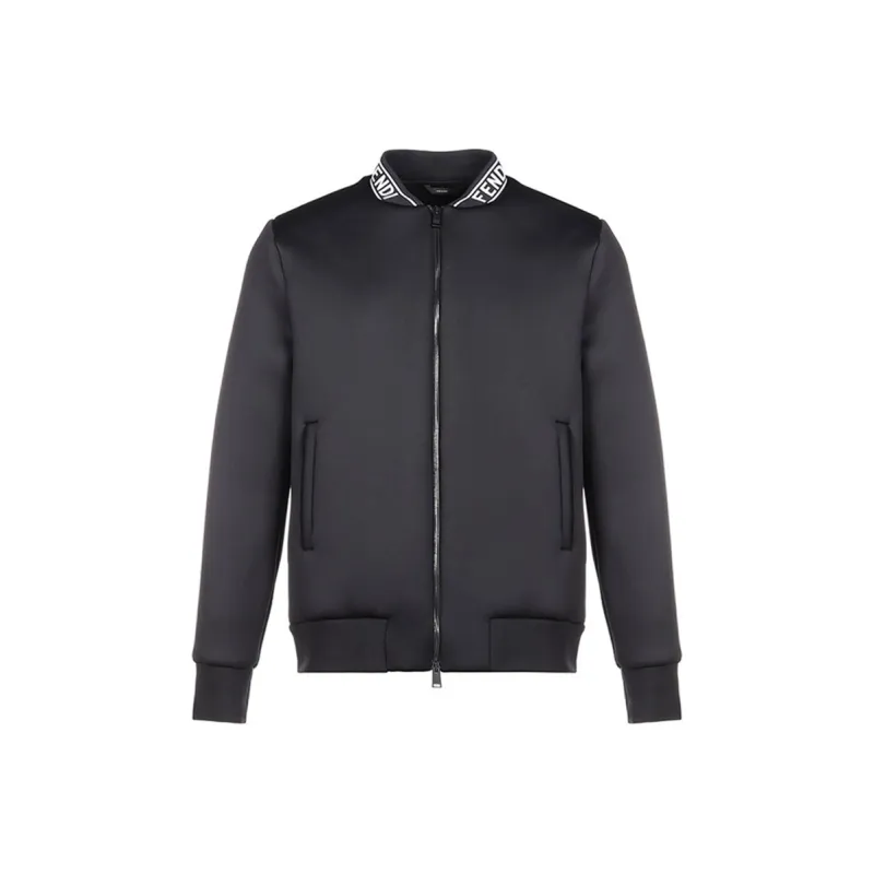 FENDI Jackets Men Black-0