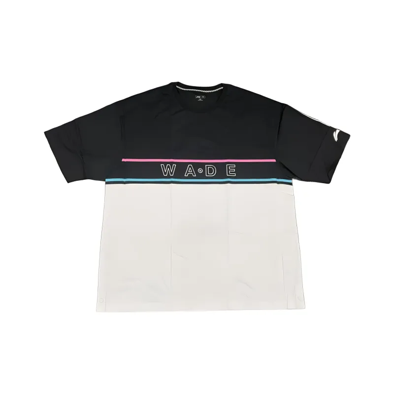 LINING T Shirts Men Black White-0