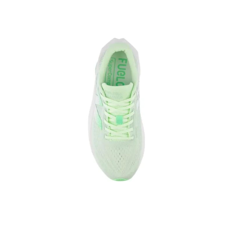 New Balance NB FuelCell SuperComp Trainer V3 Anti Slip Wear Resistant Low Top Casual Running Shoes Men's Green White-1