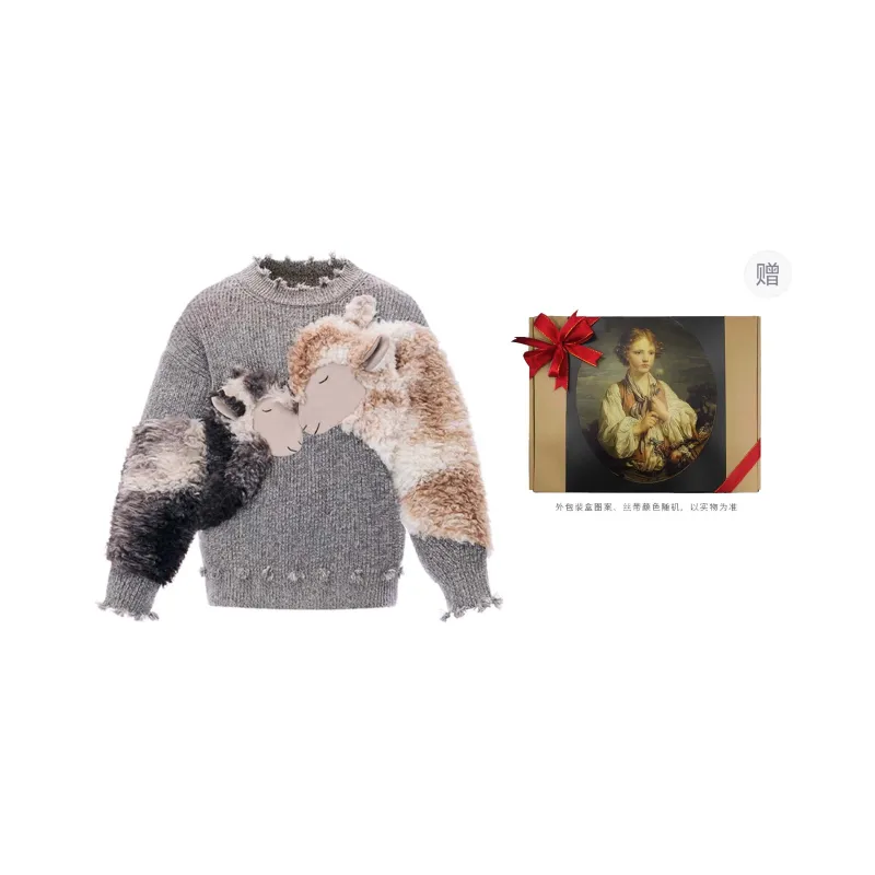 VALLEYOUTH Sweater Men's Oat Gray-5