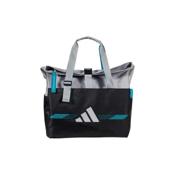 Adidas Recycled Polyester Tennis Racket Bag Handbag Women's Chalk White With Black