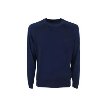ETRO Logo Embroidered Crewneck Knitted Jumper
