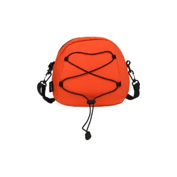 SEVENMOONS Nylon Fabric Shoulder Bag, Crossbody Bag Unisex Black/Purple/Orange/Coffee
