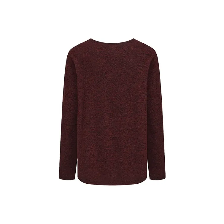VANN VALRENCÉ Sweater Unisex Dark Red-0