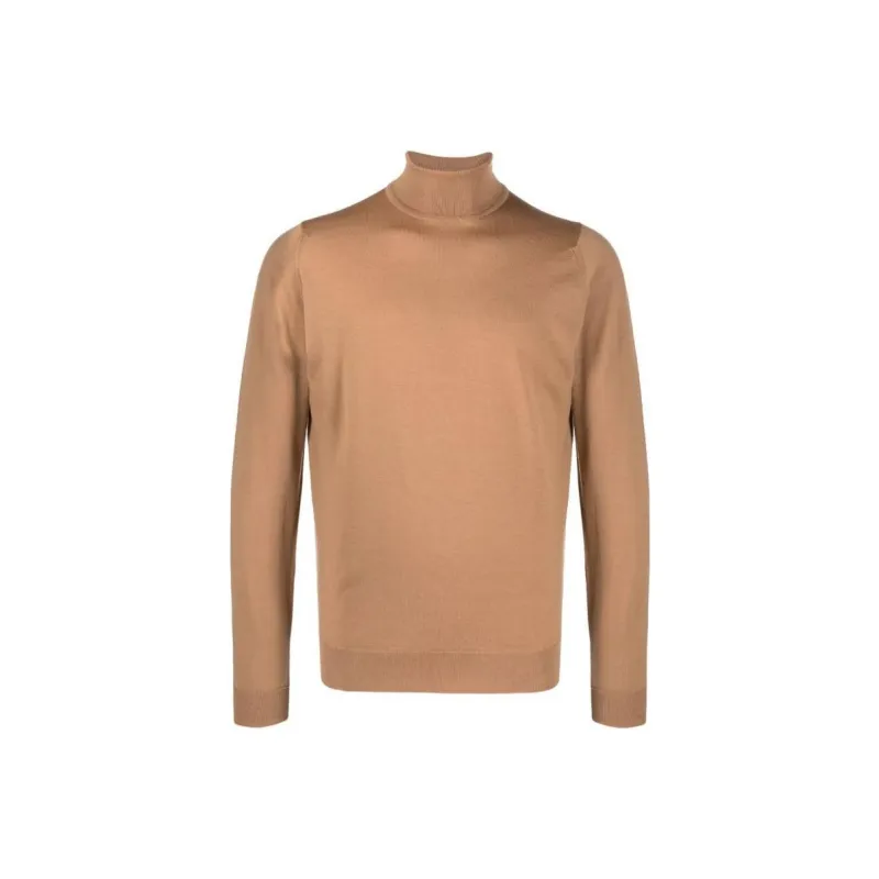 JOHN SMEDLEY Fine knit Wool Roll neck Jumper-0