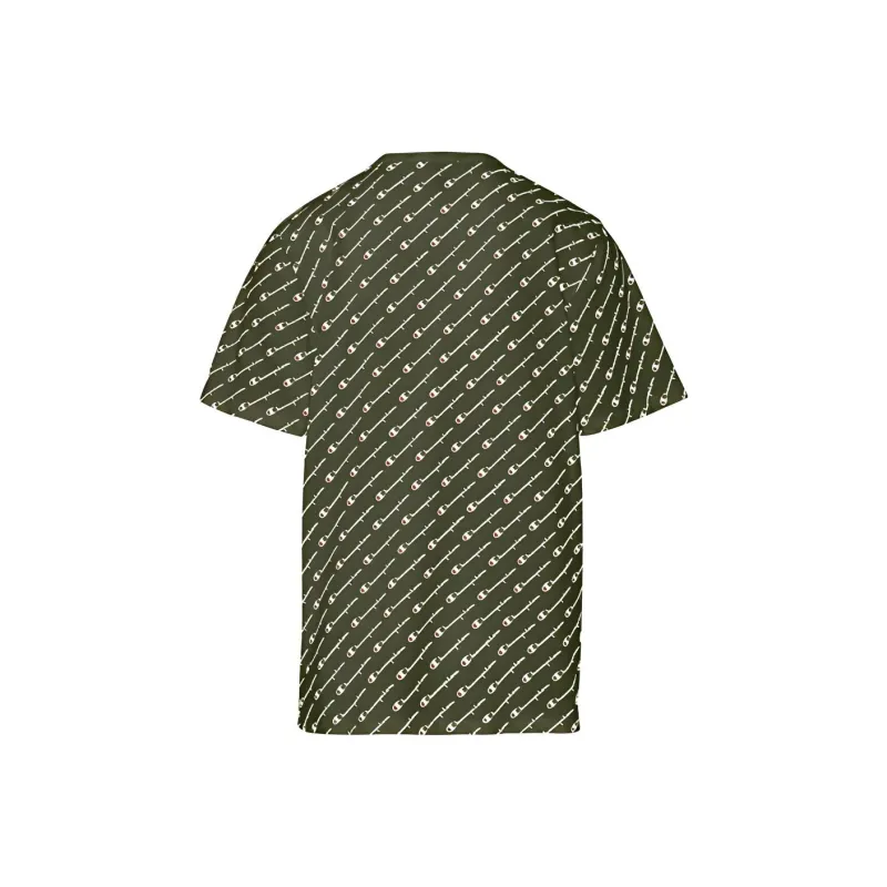 Champion T-Shirt Unisex Army Green US Version-1