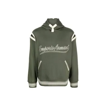 EMPORIO ARMANI Sweaters Men Olive Green