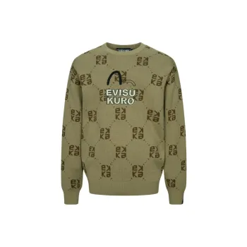 EVISU Sweaters Men Apricot