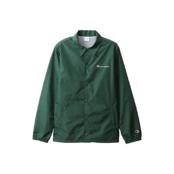 Champion Lapel Fitted Long Sleeved Jacket Japan Version Men's Green
