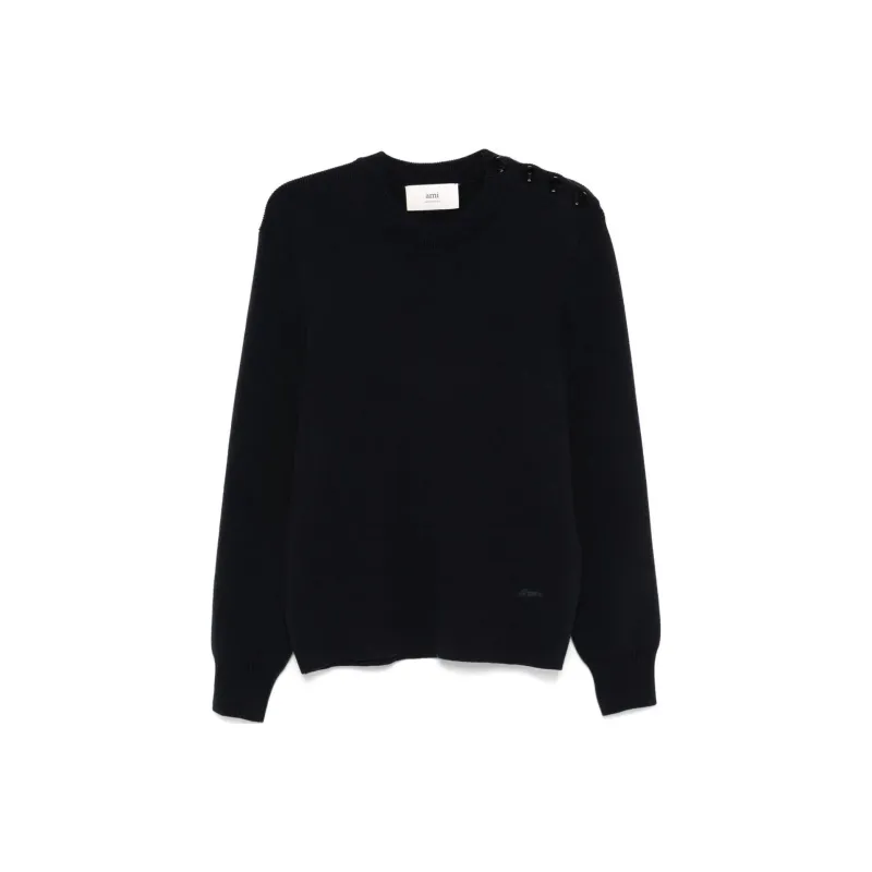 AMIPARIS FW24 Sweater Men's Midnight Blue-0