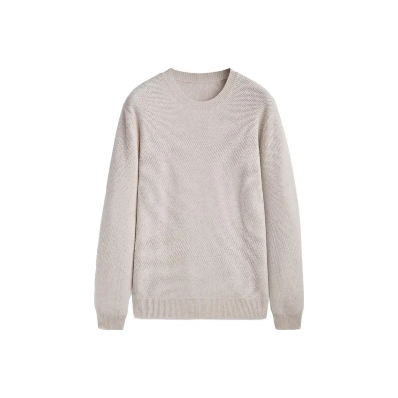 Massimo Dutti Cashmere Sweaters Men Gray-0