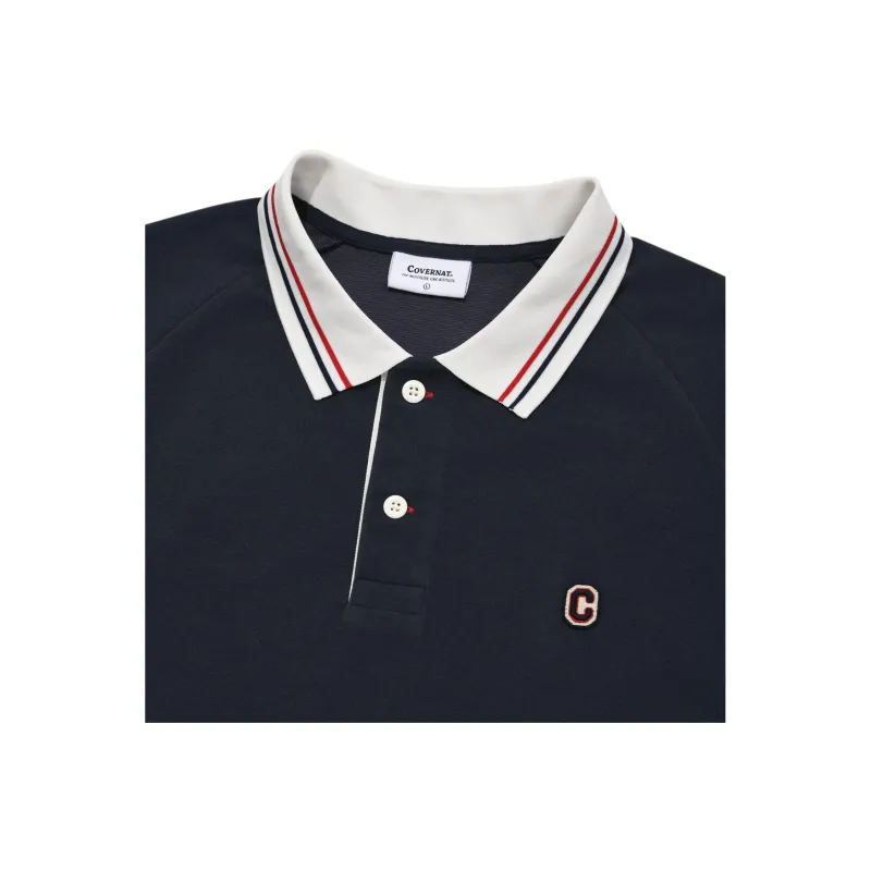 COVERNAT SS24 Polo Shirt Men's Marine Blue-3