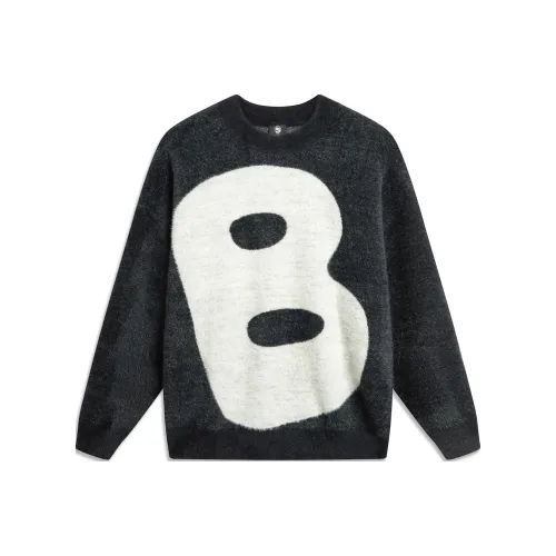 LiNing Badfive Long Sleeved Knitwear Men's Black