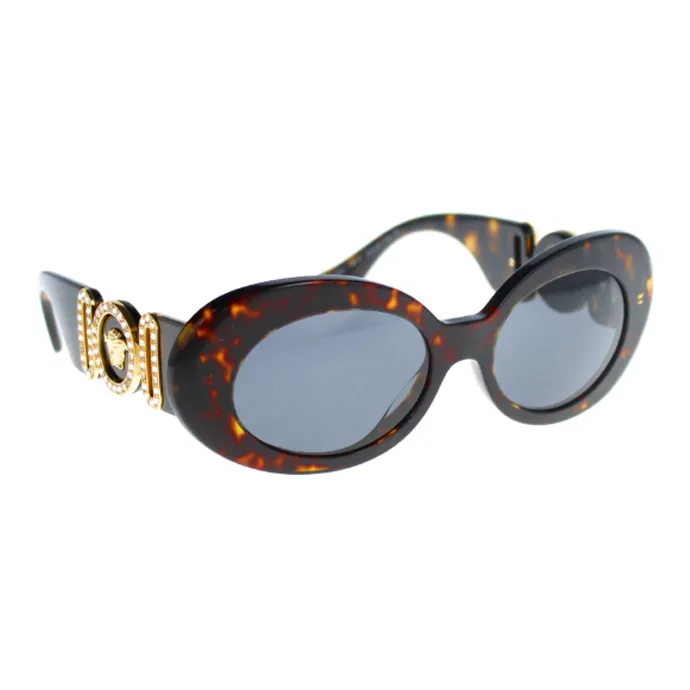VERSACE Oval Sunglasses-1