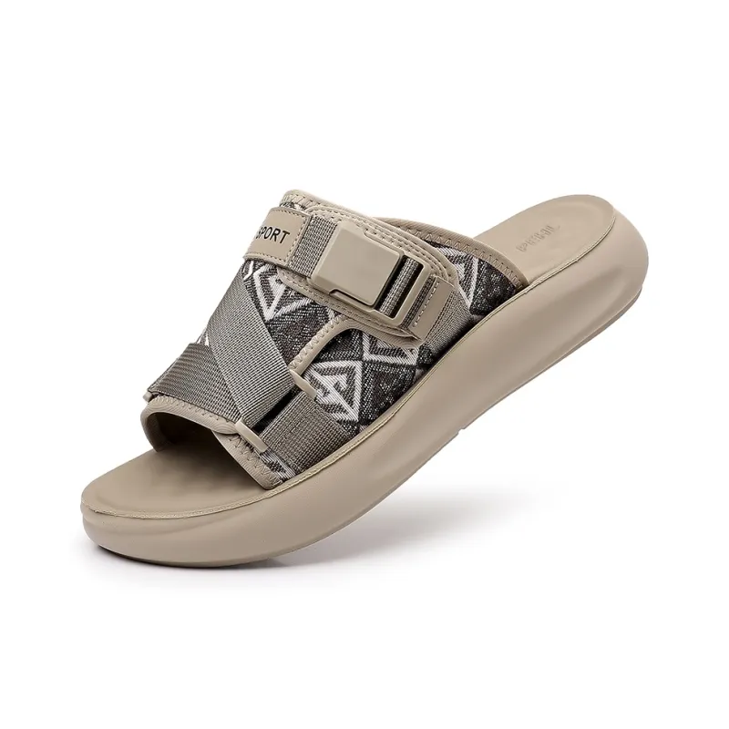 PEHL Cut Out Abrasion Resistant Slide Slippers Men's-7
