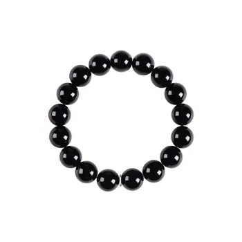 Stone Notes Obsidian Jade Bracelets Unisex