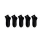 [5 Pack]Black What*5