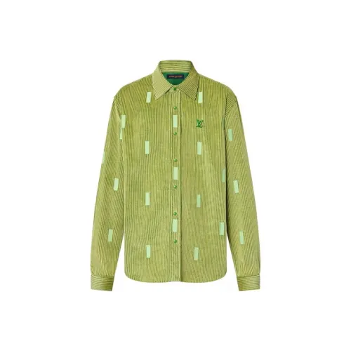 LOUIS VUITTON Lv X Park Seo Bo Corduroy Long Sleeved Shirt