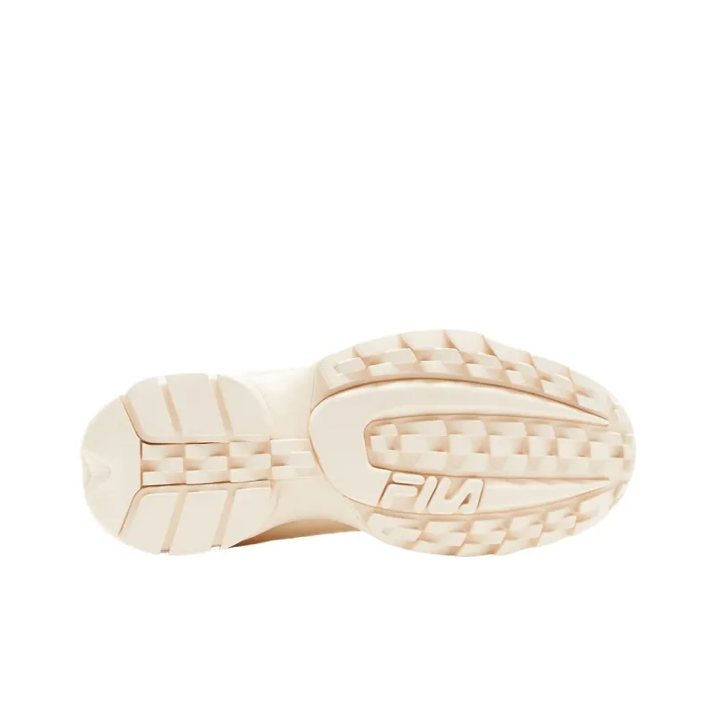 FILA Disruptor Zero Low Top Running Shoes Women's Ecru-4