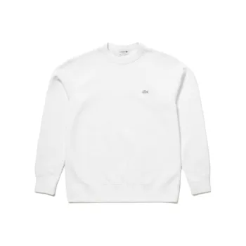 LACOSTE Sweatshirts Men White