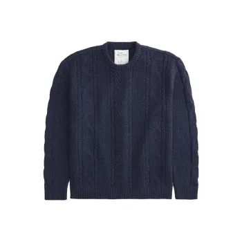 Hollister Sweaters Men Blue
