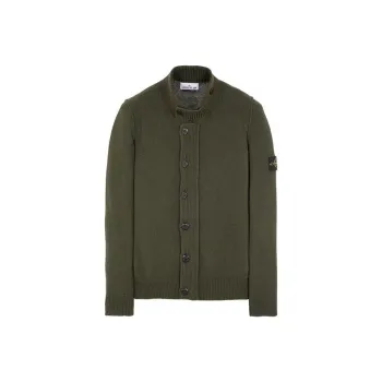STONE ISLAND Knitwear Men's Army Green