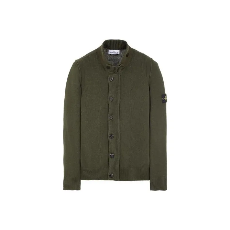 STONE ISLAND Knitwear Men's Army Green-0