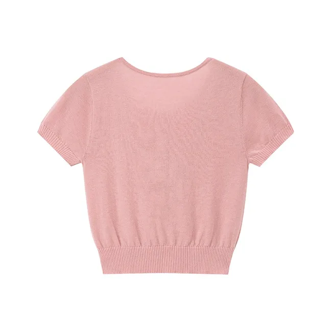 KIRSH 2025 Spring Summer Knitwear Women's Pink-2