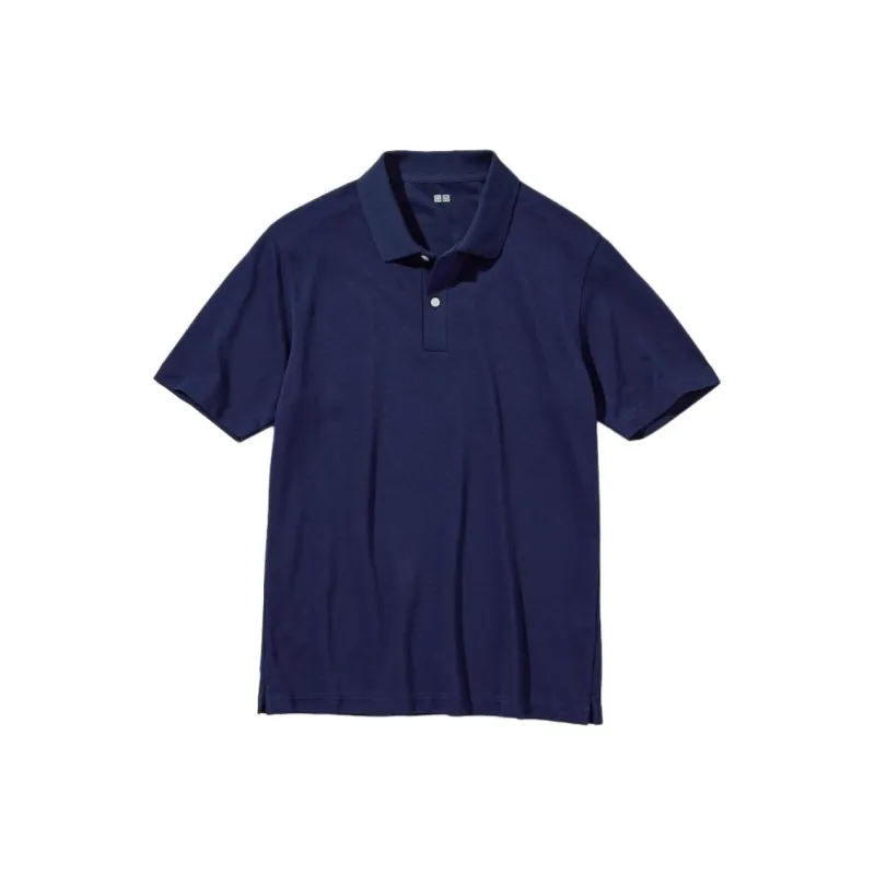 UNIQLO Polo Shirt Unisex Dark Blue-0