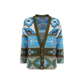 Alanui Graphic print Knitted Cardigan