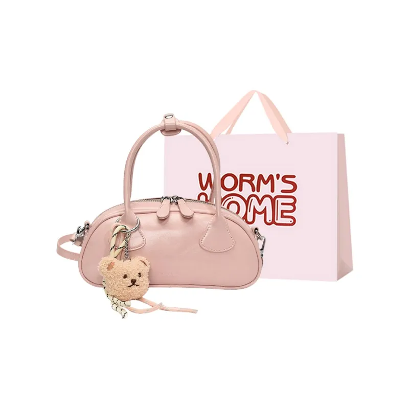 Worm's Home PU One Shoulder Handbag Women's Multicolor-6