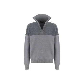 FENDI Knitwear Men Gray